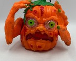 Vtg Spearhead Boglins Halloween Pumpkin Works Shakes Sounds Lights Up 19... - $21.76