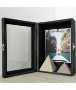 Extra Deep Black Shadow Box Glass door 5.7&quot; x 8.5&quot; x 3.3&quot; Memory box - $34.62