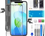 For Iphone X Screen Replacement 5.8 Inch, Front Lcd Digitizer Display Fo... - $37.99