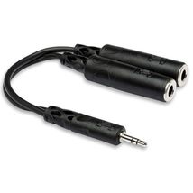 Hosa YMM-232 3.5 mm TRS to Dual 3.5 mm TRSF Y Cable - $187.72 MXN