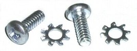 1979L-1982 Corvette Screw &amp; Washer Rear Compartment Latch Retainer 2 Each - £9.35 GBP