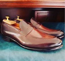 Handmade Men Fashion Leather Shoes, Spring shoes, Tassel loafer,men shoes - £120.18 GBP