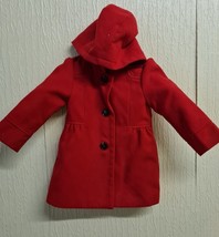 NEXT GIRLS RED SMART DRESS COAT 2-3 YRS NEW PARTY JACKET WEDDING JKT TOP - $16.70