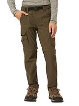 Nuovo Ragazzi UNIONBAY Convertible Pantaloni Militari - Trasformabile IN - $11.95