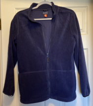 Children’s Place boys size 16 XXL navy zip up fleece jacket - $19.99