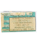 Tom Petty &amp; The Heartbreakers 1991 Ticket Stub Meadowlands Arena Chris W... - $14.75