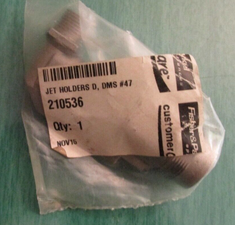 Primary image for Fisher & Paykel - JET HOLDER, D, DMS, #47 - Part No. 210536 - NEW & SEALED!