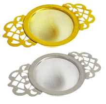 Vintage Lace Tea Strainer(with Saucer)/European Infuser/Sifter/Filter/Teaware - £8.82 GBP