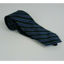 Cremieux Blue &amp; Green Horizontal Striped Tie - £11.62 GBP