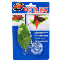 Zoo Med Betta Bed Leaf Hammock for Bettas to Rest On Medium - 1 count Zoo Med Be - £10.08 GBP