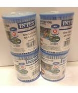 Intex 29007E Type H Filter Cartridge for Swimming Pools Lot Of 4 New Sealed - $17.99