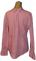 Calvin Klein Men SLIM-FIT Pink LONG-SLEEVE Button Dress Shirt Size 16 34/35 - £11.99 GBP