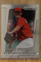 2013 Baseball Prizm Stephen Strasburg Panini Spokesman Washington Nationals #304 - $4.20