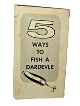 VTG DARDEVLE Cop-E-CAT fishing lure instructions and price data guide sc... - £6.21 GBP