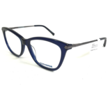 Converse Brille Rahmen Q405 NAVY Grau Blau Cat Eye Voll Felge 54-16-135 - $60.41