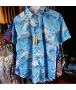 Robert Graham Crashing Wave Short Sleeve Shirt Size Medium - $4,333.56 MXN