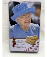 Queen Elizabeth Walkers Shortbread Pure Butter Shortbread Empty Tin Spec... - $199.43 MXN