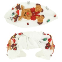  Christmas Rudolph Top Knot Headband - €31,07 EUR