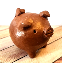 Chanchito Pig Figure Good Luck Token of Abundance Happiness Handmade 3 Leg - £11.74 GBP