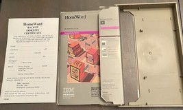 IBM Homeword 1983 Vintage (Case &amp; Manual Only) - $14.49