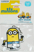 Minions Movie Minion Tom As An Egyptian Rubber Key Chain, Licensed New Unused - £3.98 GBP