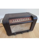 1946 tube radio vintage STEWART WARNER model 61T16 bakelite ORIGINAL &amp; W... - $129.21 CAD