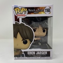 Funko Pop Japan Anime Attack On Titan Eren Jaeger #1165 Vinyl Figure 57980 - £7.89 GBP