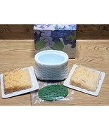 Vintage Avon Glass Basket of Violets Pomander w Violet wax fragrance chi... - $15.93 CAD