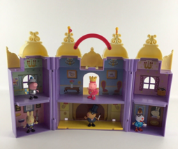 Peppa Pig Performing Arts Center Playset Fold N Go Pedro Pony Rebecca Figure Lot - $39.55