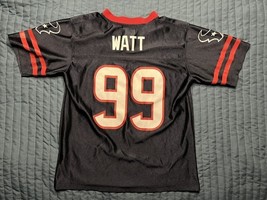 NFL Team Apparel Houston Texans JJ Watt Football Jersey Size Youth Large... - $280.22 MXN
