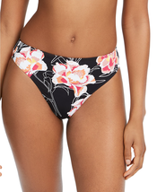 Roxy Juniors Floral-Print High-Leg Bikini Bottoms - $20.00