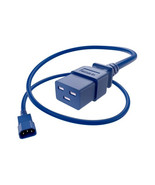 UNC Group PWCD-C14C19-15A-04F-BLU POWER CORD C14 TO C19 15AMP, BLUE, 4FT - $725.66 MXN