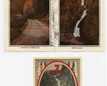Seven Falls and South Cheyenne Canon Brochure and Sticker Colorado Sprin... - $17.82