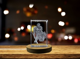 LED Base included | Hercules 3D Engraved Crystal 3D Engraved Crystal Keepsake - £31.26 GBP+