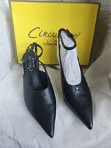 Circus NY by Sam Edelman Tara High Women&#39;s Heels Black Leather 8.5 US Me... - $34.60