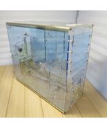 Rare NOS Retro Computer Blue Clear Acrylic ATX Mid Tower Case (Pre-assem... - $449.99