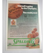 1976 Ad Spalding Top Flite 100 Basketball Rick Barry - $7.99