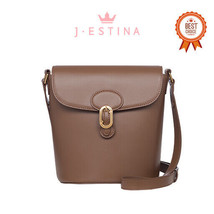 [J.Estina] Hazel Sm Bucket Brown (JHNCHA3BS801BR010) Korean Brand - £230.97 GBP