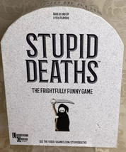 University Games Stupid Deaths The Party Game Funny Card and Board Game Complete - £10.14 GBP