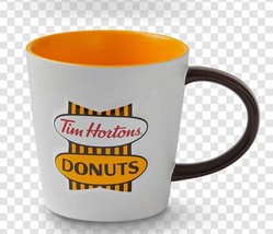 Tim Hortons Retro 3D 16 Oz Ceramic Coffee Mug Tea Cup 2025 Limited Editi... - $28.01