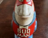 Budweiser 1975 Ceramarte Bud Man Solid Head Lidded Beer Stein. CS-1  7 3... - $103.94