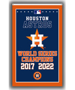 Houston Astros Baseball Team Champions Flag 90x150cm 3x5ft Best Banner 2022 - €13,07 EUR