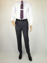 Men's Soft Wool Cashmere Single Breasted Suit Giorgio Cosani 900 Dark Gray image 8