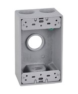 Master Electrician FSB75-4 Weatherproof 1 Gang Rectangular Outlet Box Four - $29.38 CAD
