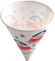 Gold Medal Genuine SNO-KONE Snow Cone Cups Disposable 200ct 6oz Paper Cu... - $23.75