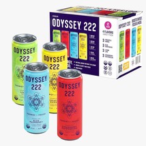 Odyssey Elixir Odyssey 222 Sparkling Energy Drink 222mg Caffeine Variety 12 Pack - £31.86 GBP