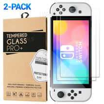 2-Pack Tempered Glass Screen Protector For Nintendo Switch OLED - £22.81 GBP