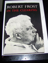 hard back book poetry &quot;in the clearing&quot; {by robert frost} - £7.82 GBP