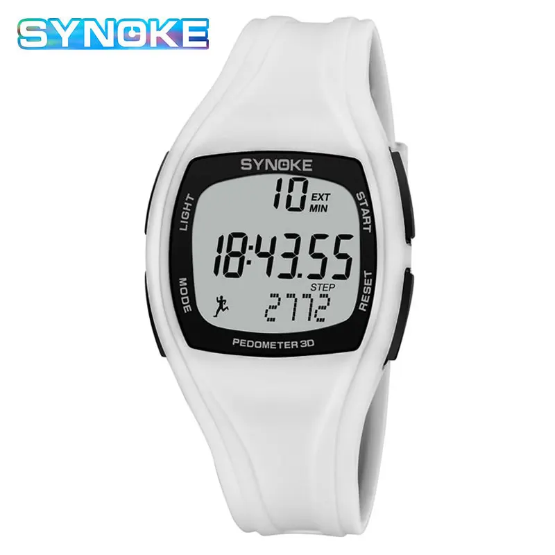 SYNOKE Pedometer Men  Multifunction Digital  Watch Men&#39;s Wristwatch Fashion Retr - $113.63