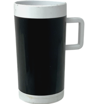1960s Braniff Air First Class Espresso Coffee Cup #5320 Black 4&quot; Vintage... - $12.95